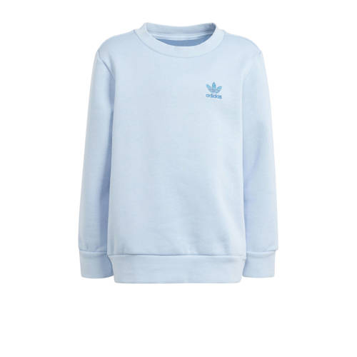 Adidas Originals Adicolor joggingpak lichtblauw Jongens Meisjes Katoen Ronde hals 128
