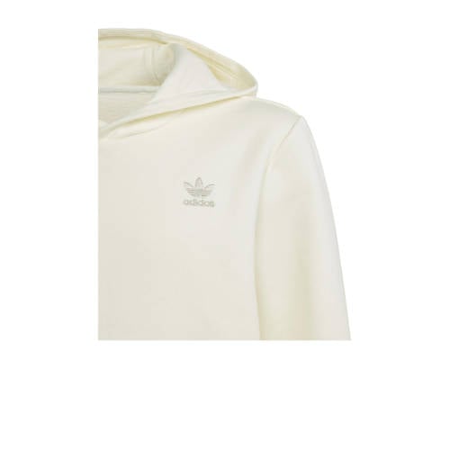 Adidas Originals Trefoil Essential Fleece Hoodie Junior Ivory