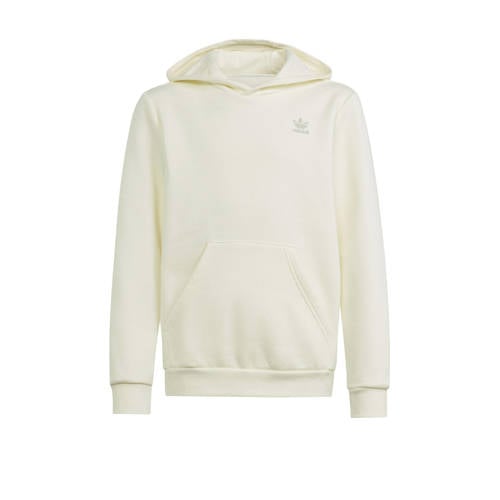 adidas Originals hoodie ecru Sweater Effen - 140 | Sweater van adidas