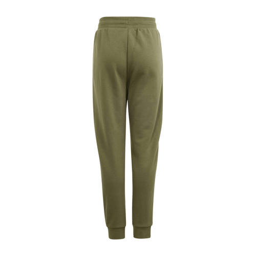 Adidas Originals joggingbroek groen Jongens Meisjes Katoen Effen 128