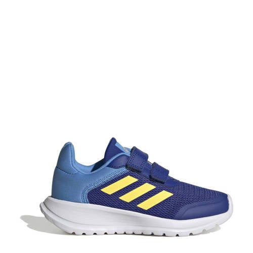 adidas Sportswear Tensaur Run 2.0 sneakers kobaltblauw/blauw/geel Jongens/Meisjes Mesh