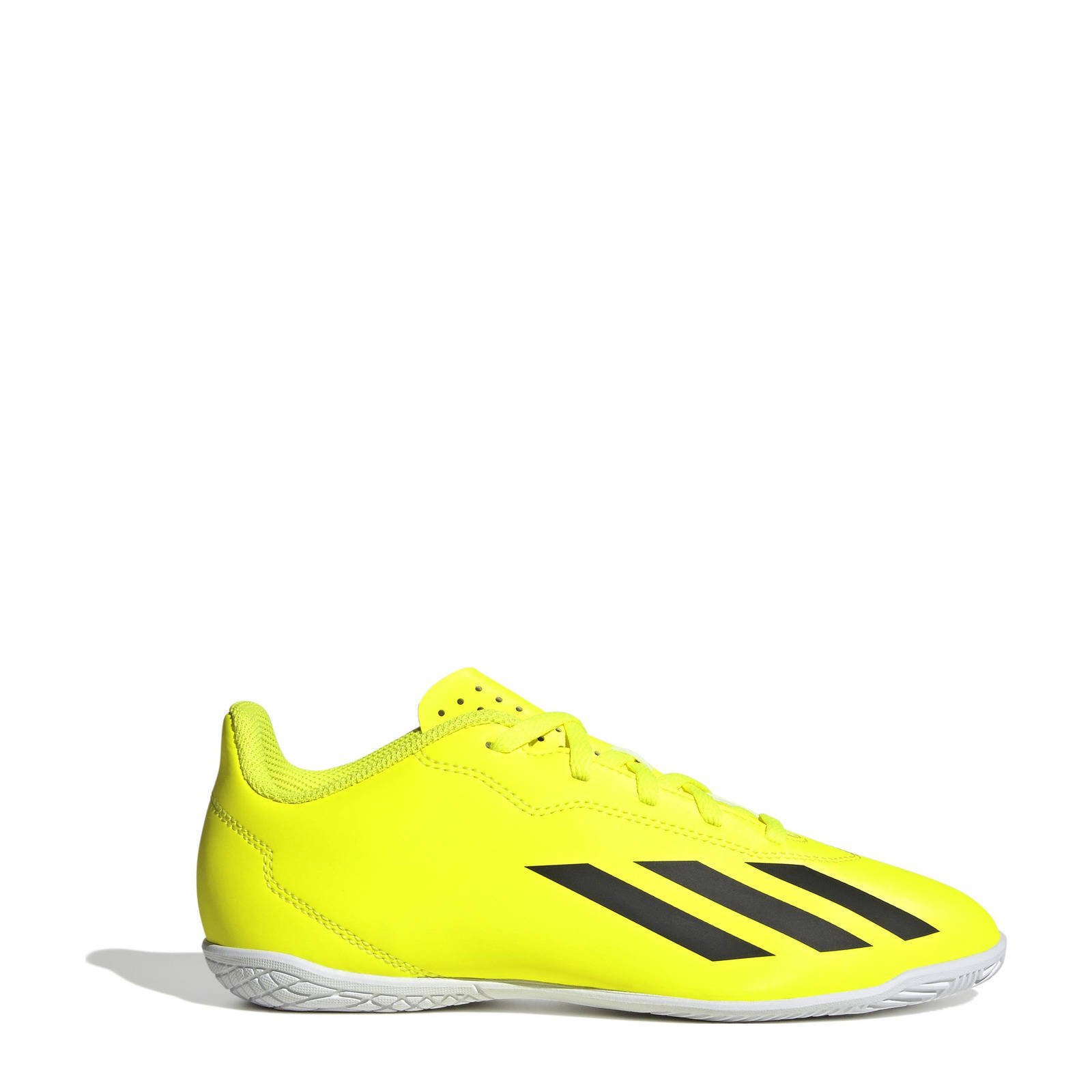 Gele adidas fashion voetbalschoenen