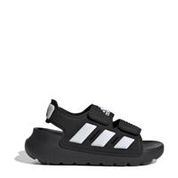 thumbnail: Zwart en witte jongens en meisjes adidas Sportswear waterschoen van EVA met klittenband en logo