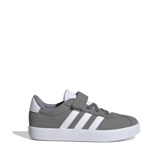 adidas Sportswear sneakers grijs/wit Jongens/Meisjes Suede - maat 34 afbeelding