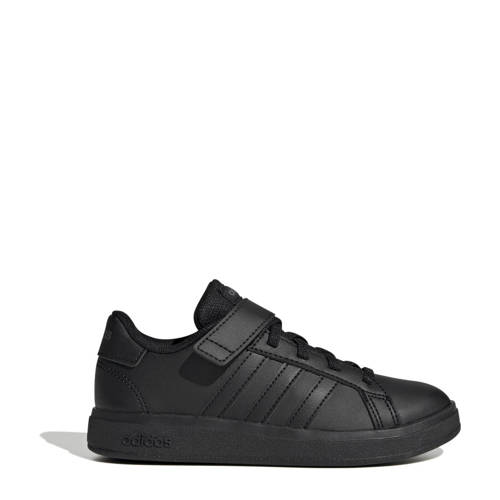 adidas Sportswear Grand Court 2.0 EL sneakers zwart Jongens/Meisjes Imitatieleer