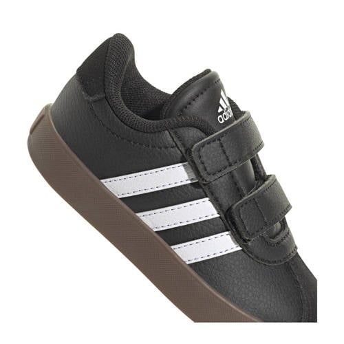adidas Sportswear VL Court 3.0 sneakers zwart/wit Jongens/Meisjes Suede