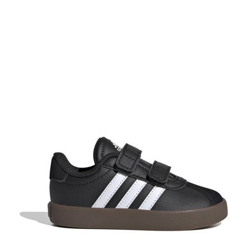 adidas Sportswear VL Court 3.0 sneakers zwart/wit Jongens/Meisjes Suede - maat 27 afbeelding