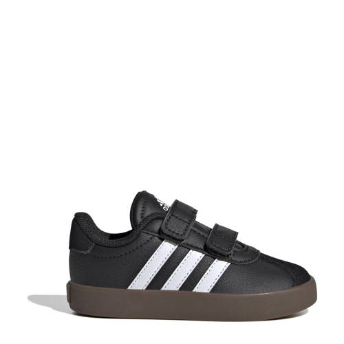 adidas Sportswear VL Court 3.0 sneakers zwart/wit Jongens/Meisjes Suede