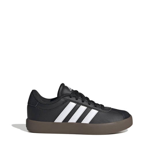 adidas Sportswear VL Court 3.0 sneakers zwart/wit Jongens/Meisjes Suede