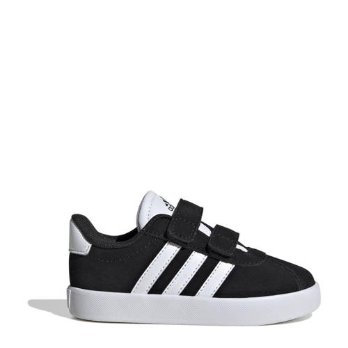 adidas Sportswear VL Court 3.0 sneakers zwart/wit Jongens/Meisjes Suede - 21