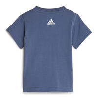 thumbnail: adidas Sportswear T-shirt + short blauw/grijs