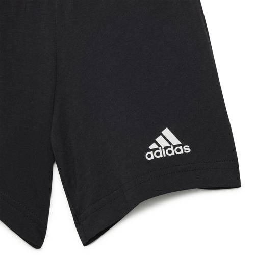 Adidas Sportswear T-shirt + short oranje zwart Shirt + broek Jongens Meisjes Katoen Ronde hals 68