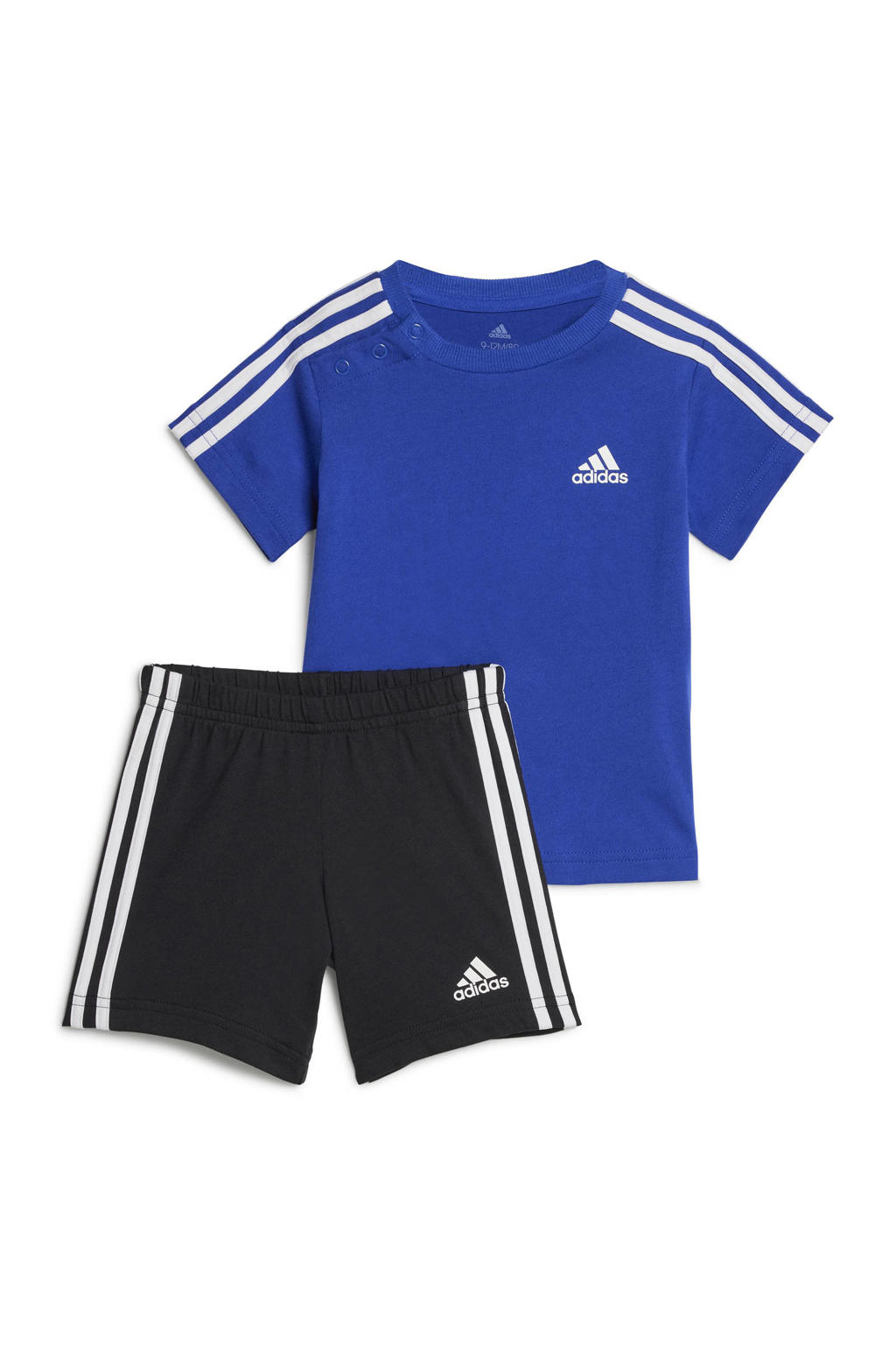 adidas Sportswear joggingpak blauw/zwart