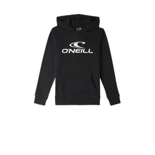 O'Neill hoodie met tekst zwart/wit Sweater Tekst
