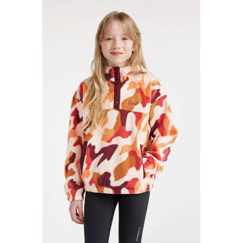O'Neill skipully Superfleece paars/roze/oranje All over print