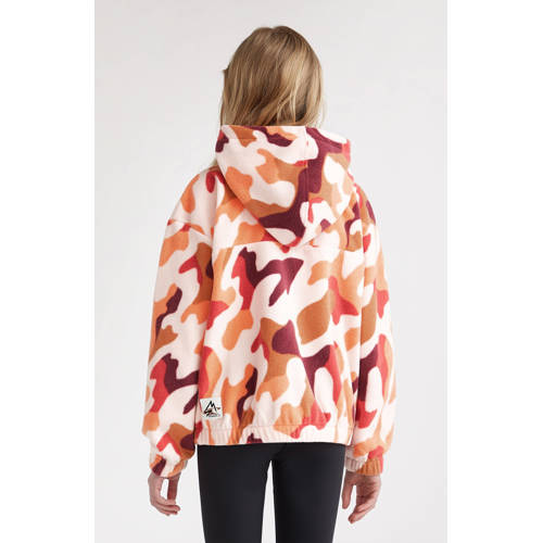 O'Neill skipully Superfleece paars roze oranje All over print 104