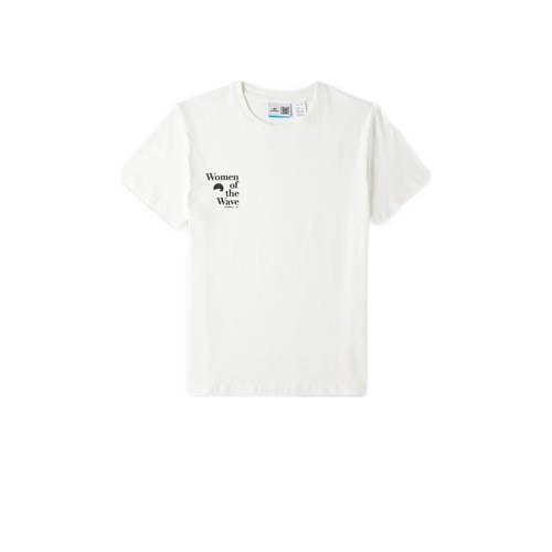 O'Neill T-shirt met tekst wit Meisjes Sweat Ronde hals Tekst