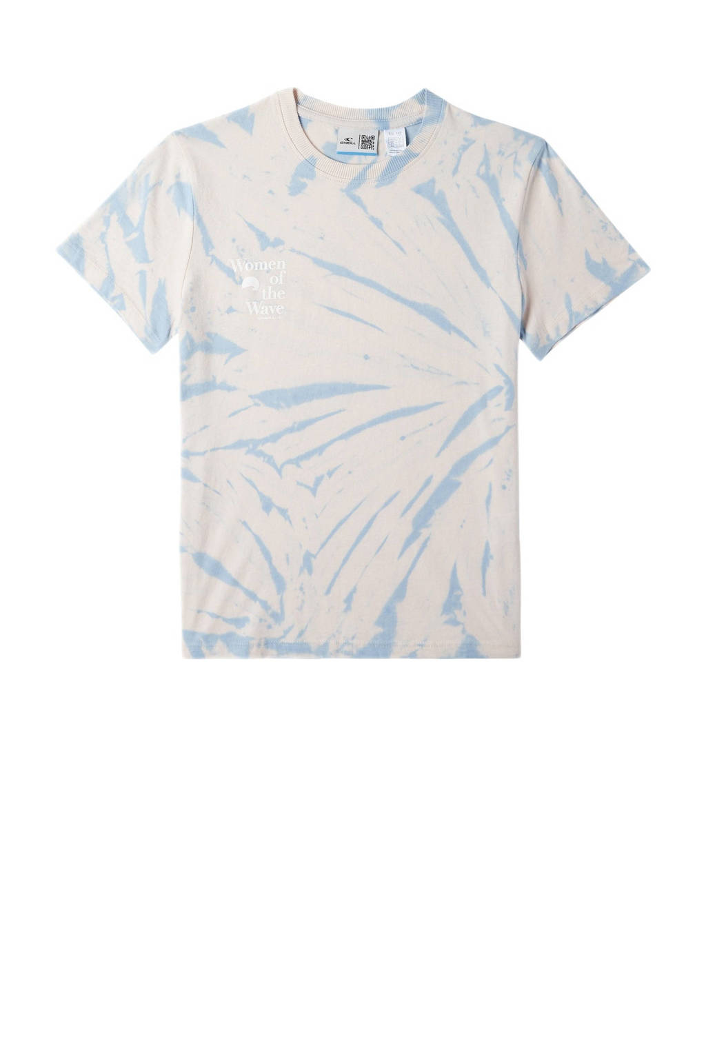 T-shirt lichtroze/lichtblauw
