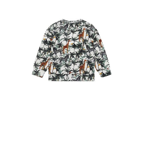 Dirkje sweater ls met all over print multi All over print 104