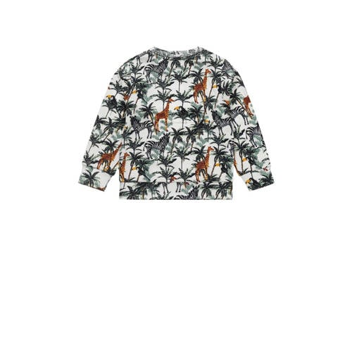 Dirkje sweater ls met all over print multi All over print 104