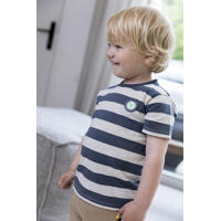 thumbnail: Dirkje gestreept T-shirt T-shirt ss donkerblauw/beige