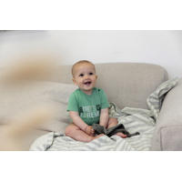thumbnail: Dirkje T-shirt T-shirt ss met tekst groen