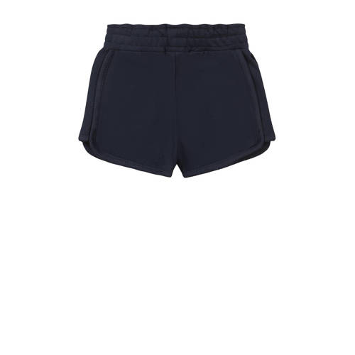 Dirkje sweatshort Shorts donkerblauw Korte broek Meisjes Katoen Effen 104