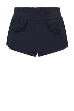 sweatshort short donkerblauw