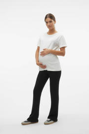 thumbnail: MAMALICIOUS high waist flared zwangerschapslegging MLBRYNJA zwart