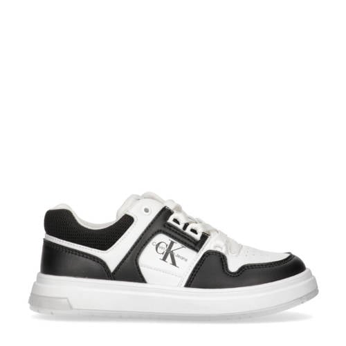 Calvin Klein sneakers zwart/wit Jongens Imitatieleer Meerkleurig - 30