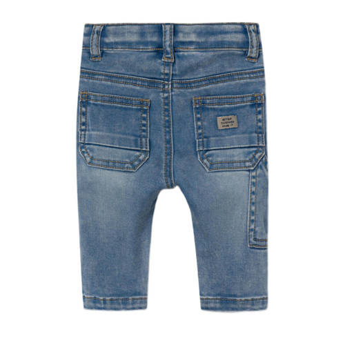Name it BABY slim fit jeans NBMSILAS light blue denim Blauw Jongens Lyocell 56