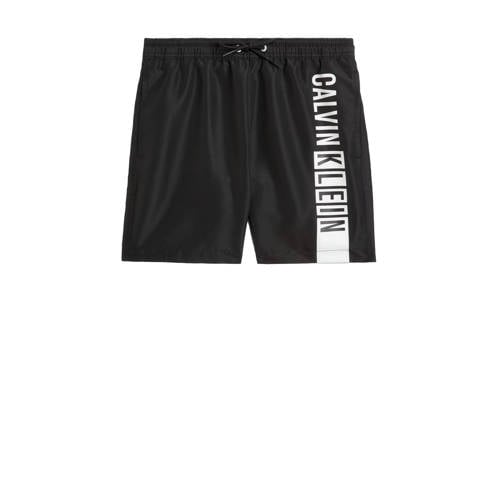 Calvin Klein zwemshort zwart Jongens Gerecycled polyester Logo