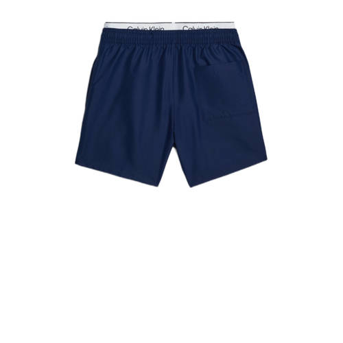 Calvin Klein zwemshort donkerblauw Jongens Polyester Logo 128 140