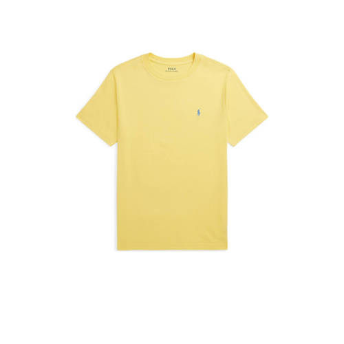 Polo Ralph Lauren T-shirt geel Jongens Katoen Ronde hals Effen 140 152