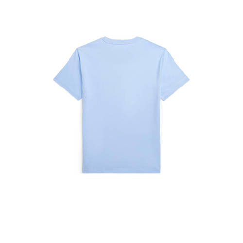 Polo Ralph Lauren T-shirt lavendel Paars Jongens Katoen Ronde hals Effen 140 152