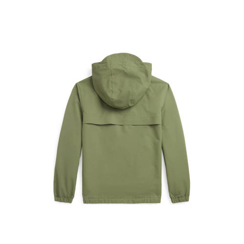 Polo Ralph Lauren zomerjas PRTLAND van polyester mosgroen Effen 140 152