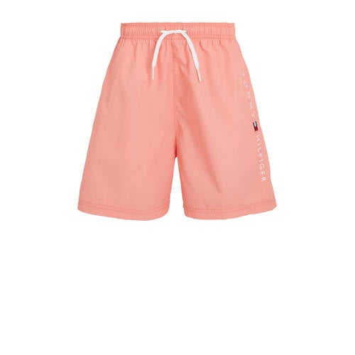 Tommy Hilfiger zwemshort roze Jongens Gerecycled polyester Effen