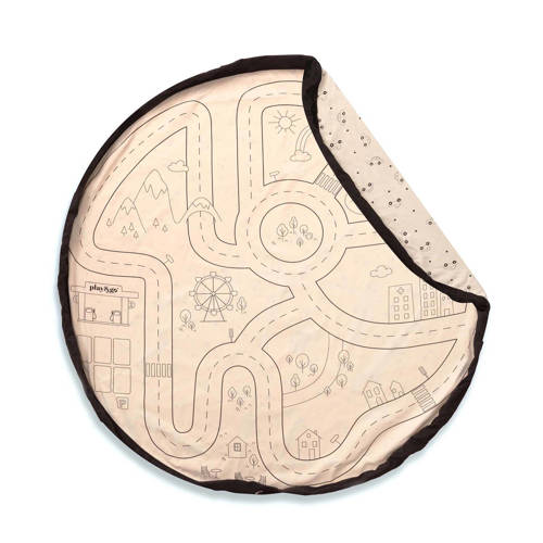 Play&Go 2-in-1 opbergzak speelkleed Playville Multi