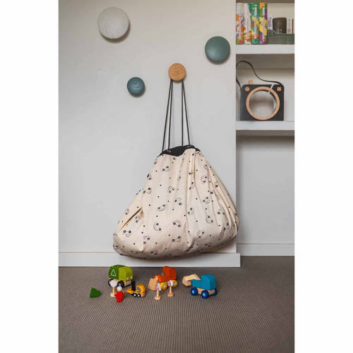Play&Go 2-in-1 opbergzak speelkleed Playville Multi