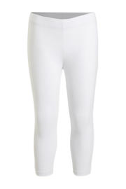 thumbnail:  meisjes anytime cropped legging van katoen met elastische tailleband en effen