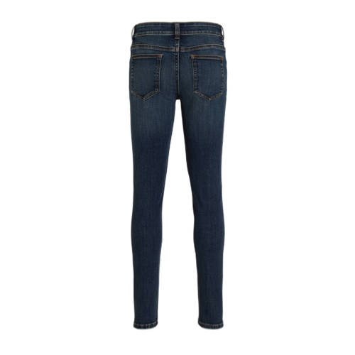 Anytime skinny jeans donkerblauw Jongens Denim 104