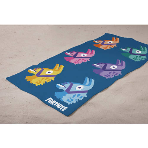 Fortnite kinderstrandlaken (140x70 cm) Multi Personage