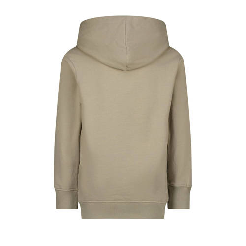 Raizzed hoodie Redding met tekst beige Sweater Tekst 104