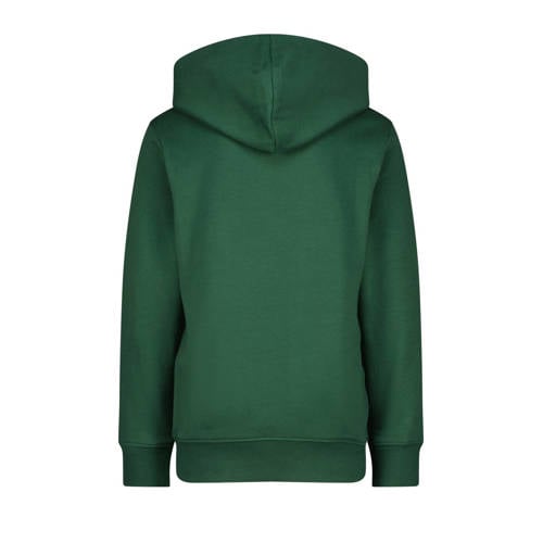 Raizzed hoodie Austin met tekst donkergroen Sweater Tekst 104