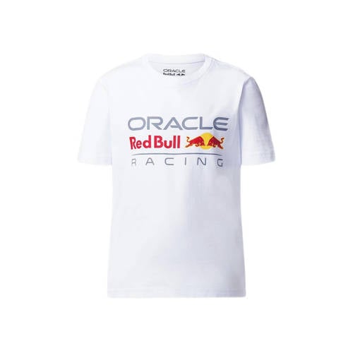 Castore Jr. Red Bull Racing T-shirt Wit Jongens/Meisjes Katoen Ronde hals - 134