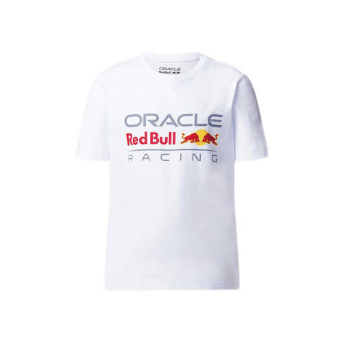 Castore Jr. Red Bull Racing T-shirt Wit Jongens/Meisjes Katoen Ronde hals