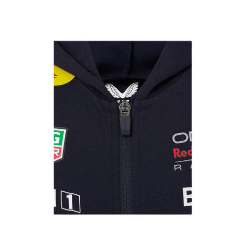 Castore Jr. Red Bull Racing replica vest Blauw Katoen Capuchon 158