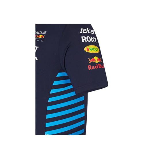 Castore Jr. Red Bull Racing replica polo Blauw Jongens Polyester Polokraag 146