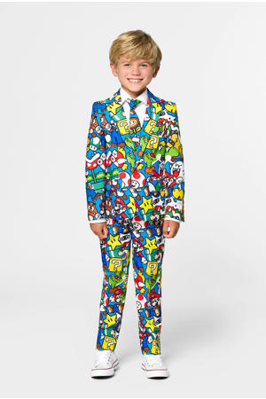 kostuum Super Mario™ met all over print multi