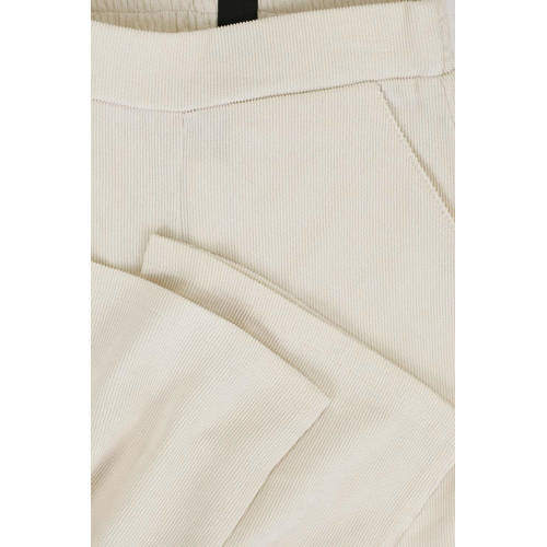 LOOXS 10sixteen loose fit broek met textuur wit Meisjes Polyester Effen 140